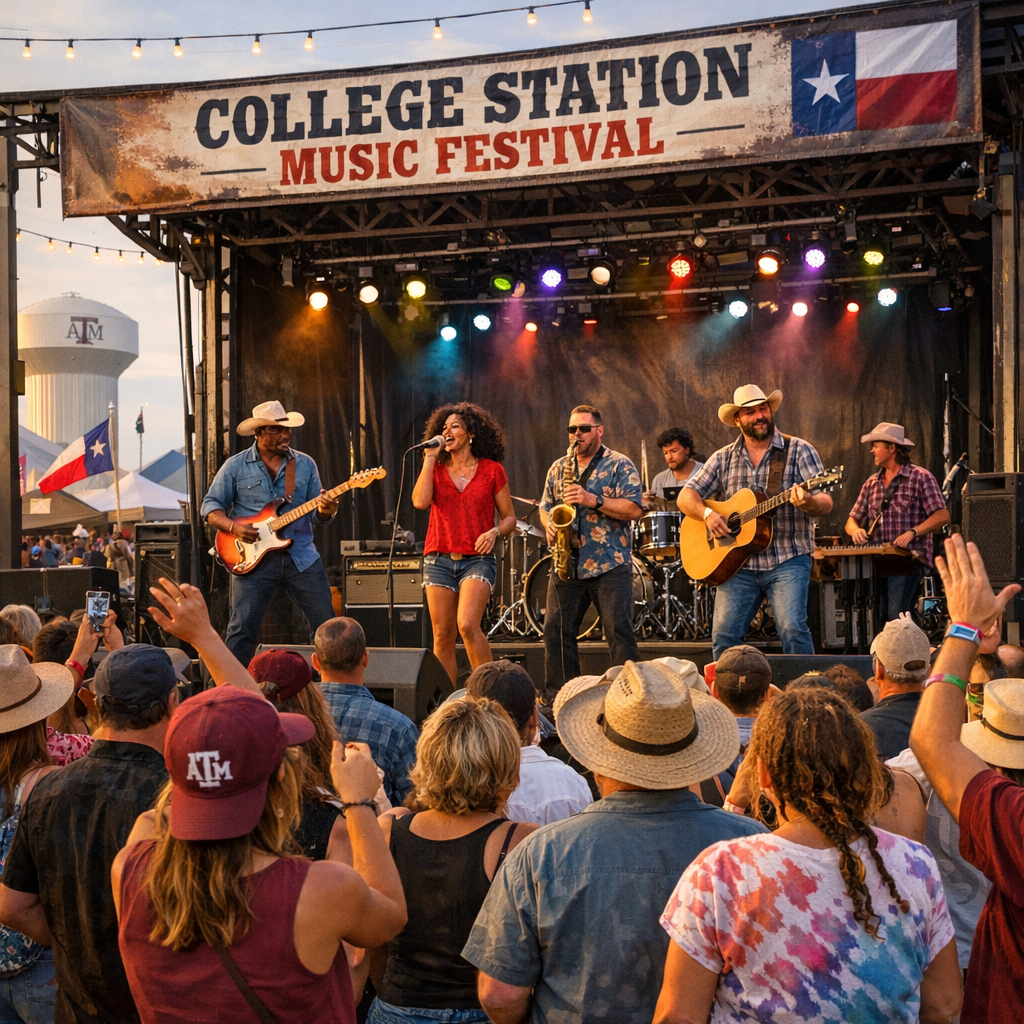 Celebrating College Station’s Vibrant Music Scene