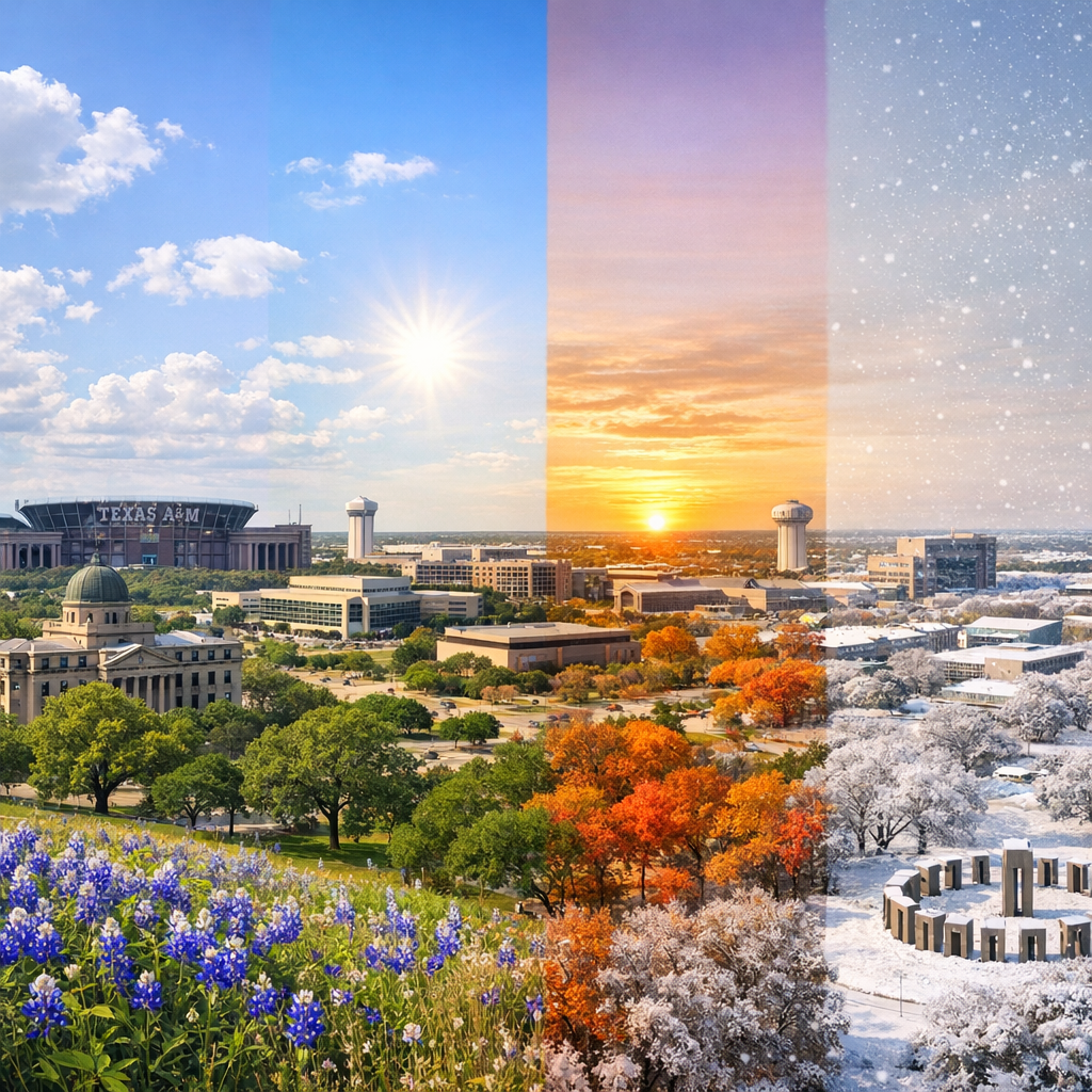 Understanding College Station’s Climate: A Year-Round Overview