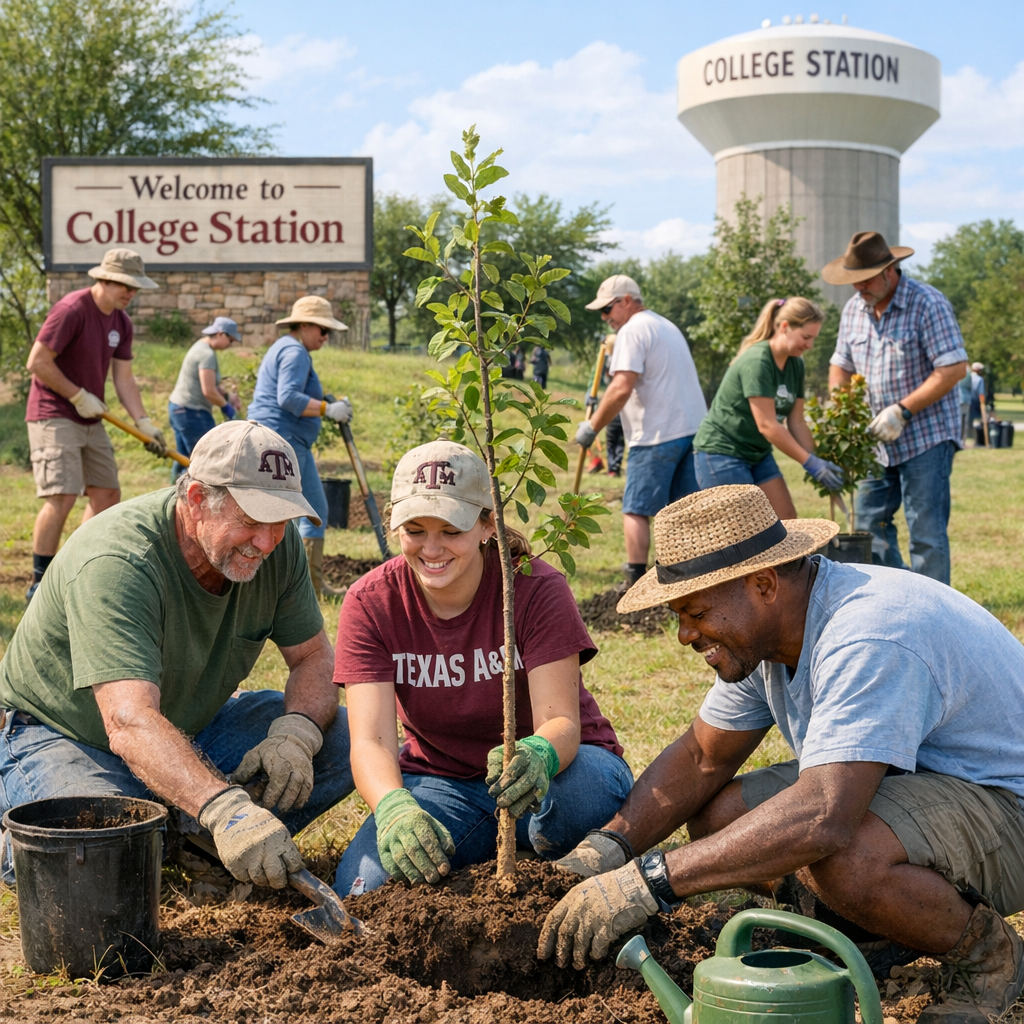 Community Initiatives Enhance College Station’s Environmental Resilience